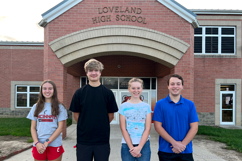 Allyson Colegate, Broderick Merz, Carmen Noe, and Evan Osgood are National Merit Semifinalists