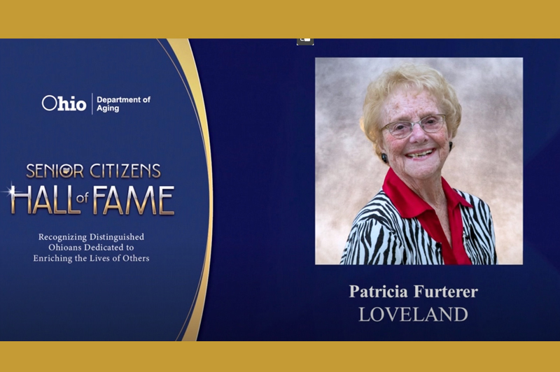 Pat Furterer inducted into Ohio Senior Citizens Hall of Fame