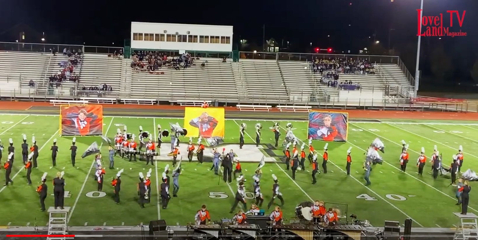 [Video) Loveland High School Marching Band and Color Guard