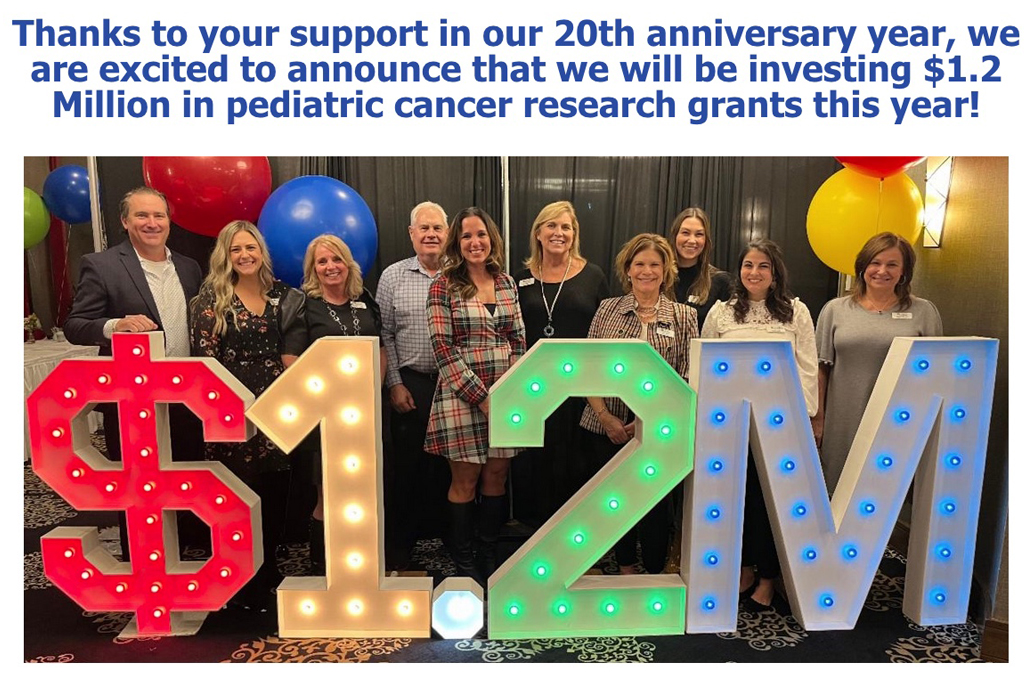 CancerFree KIDS is awarding $1.2 Million in Research Grants!