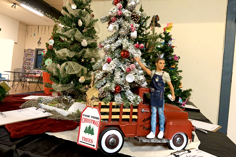 Winter Art Show & Giving Tree Silent Auction Saturday benefits Life Food Pantry