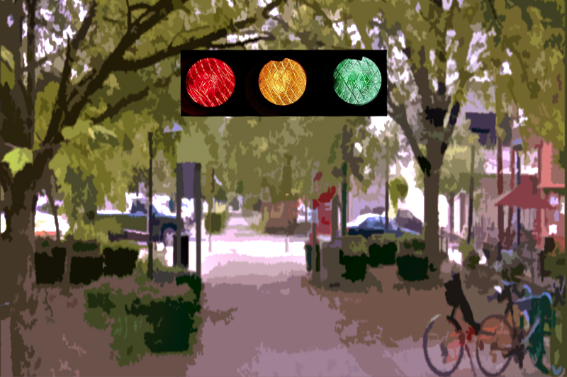 Full stop traffic signal coming to Loveland Bike Trail Crossing in Loveland, Ohio