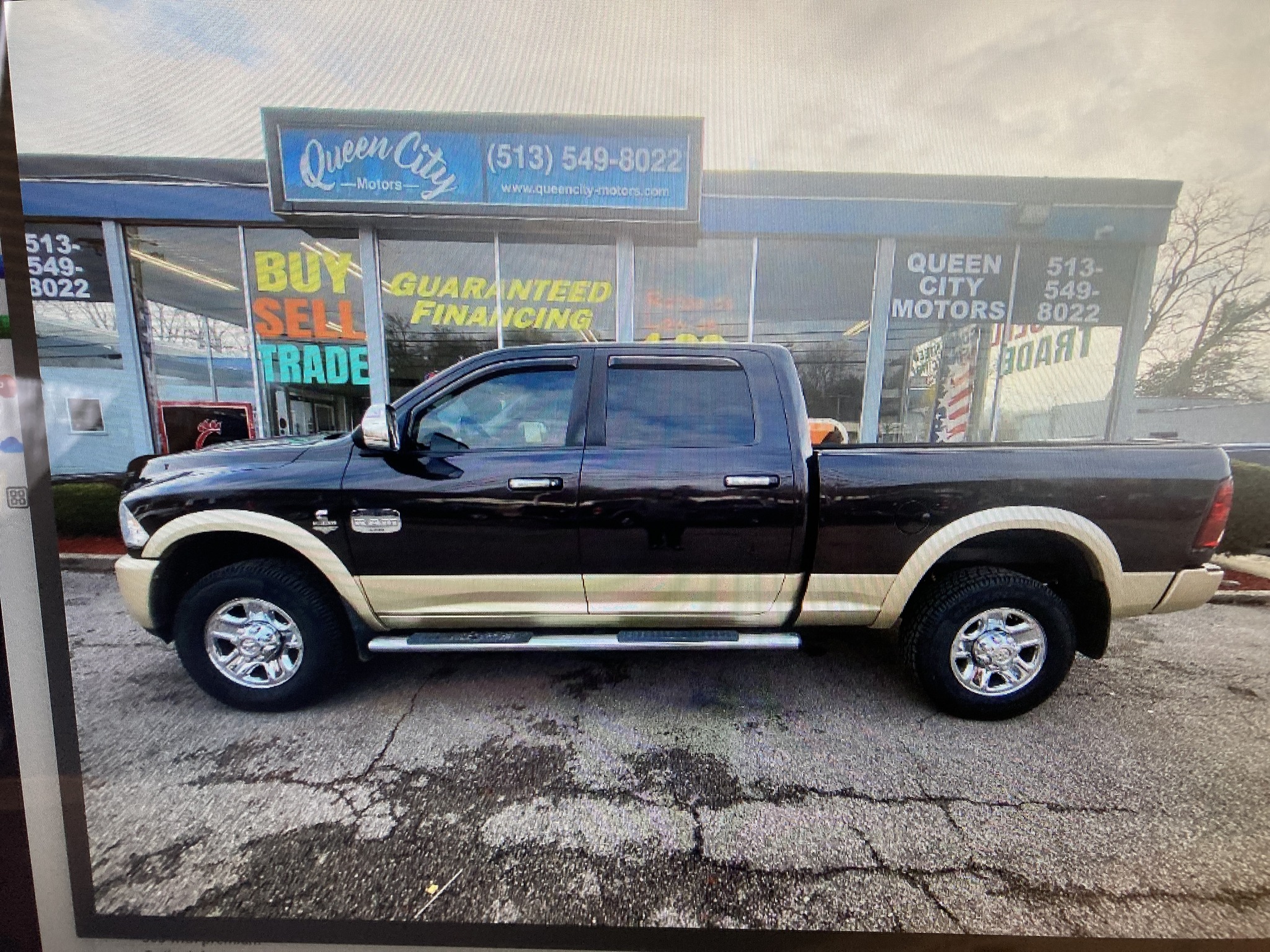 Queen City Motors offering $2K reward for stolen truck