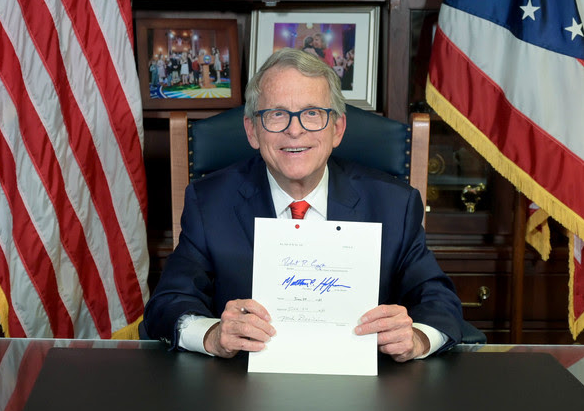 DeWine signs 23 bills into law, vetoes one