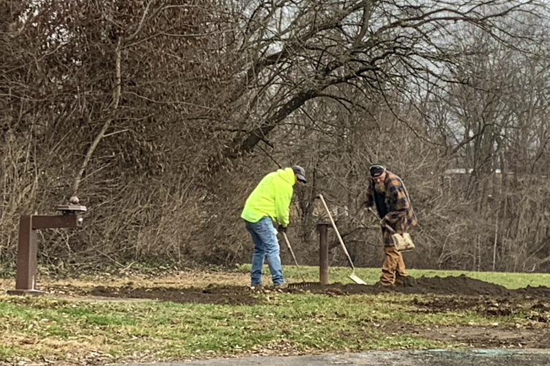 Dog fountain soon at Kiwanis dog park