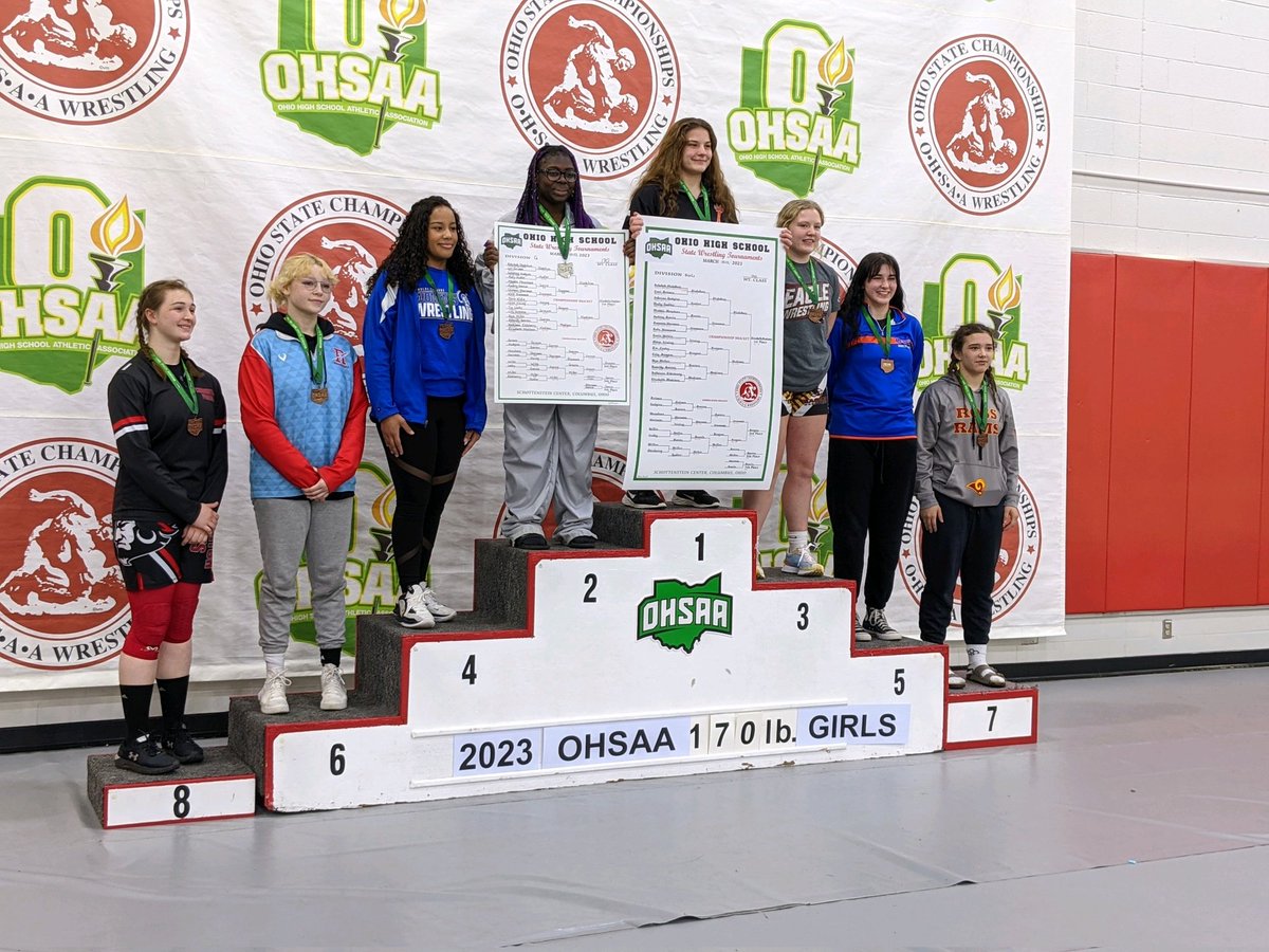 Loveland High School wrestler Elizabeth Madison brings home State Gold Medal