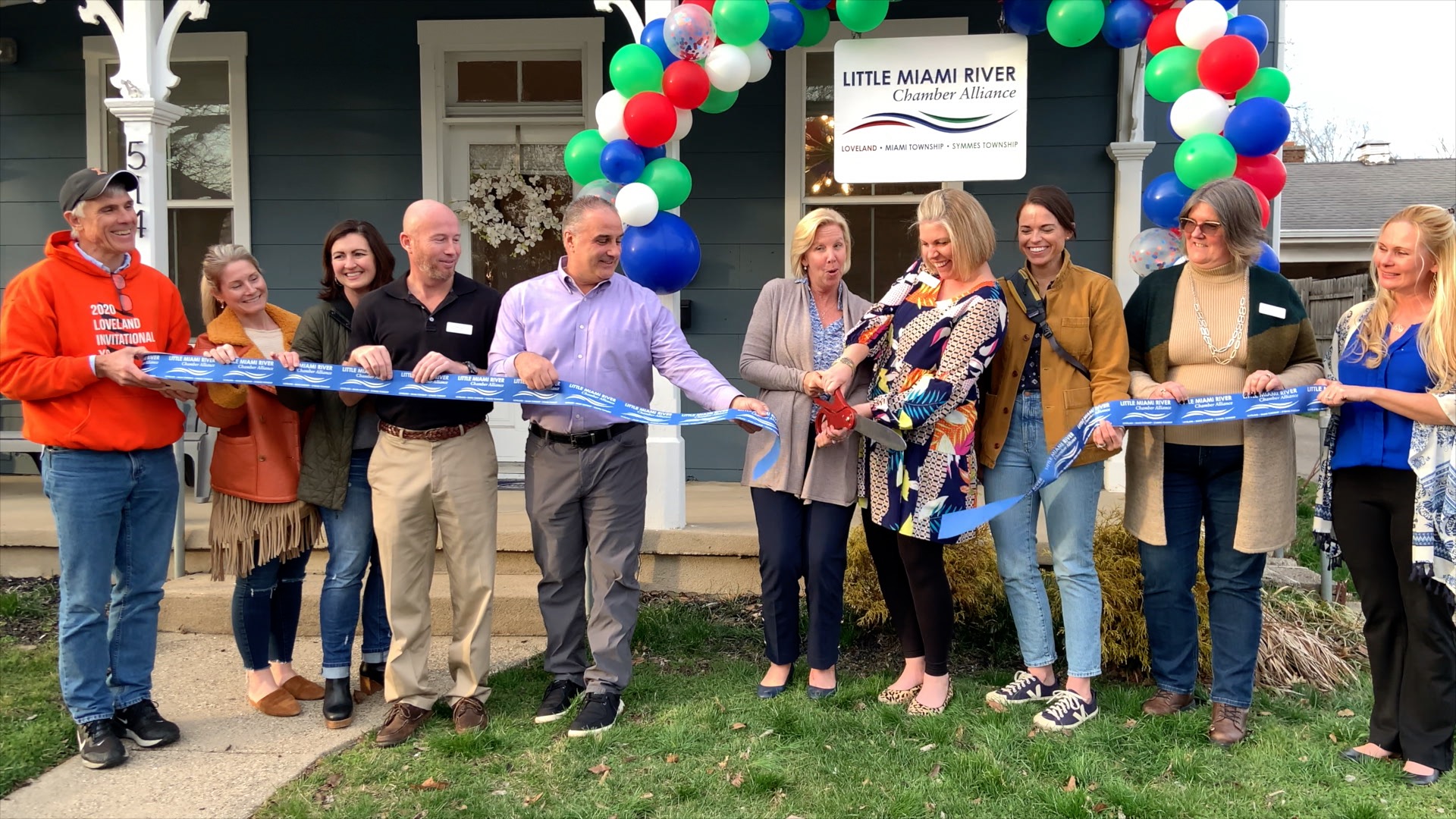 [VIDEO] Ribbon Cutting and Open House at Loveland’s new Chamber office