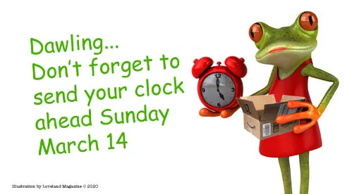 Spring ahead Dawling