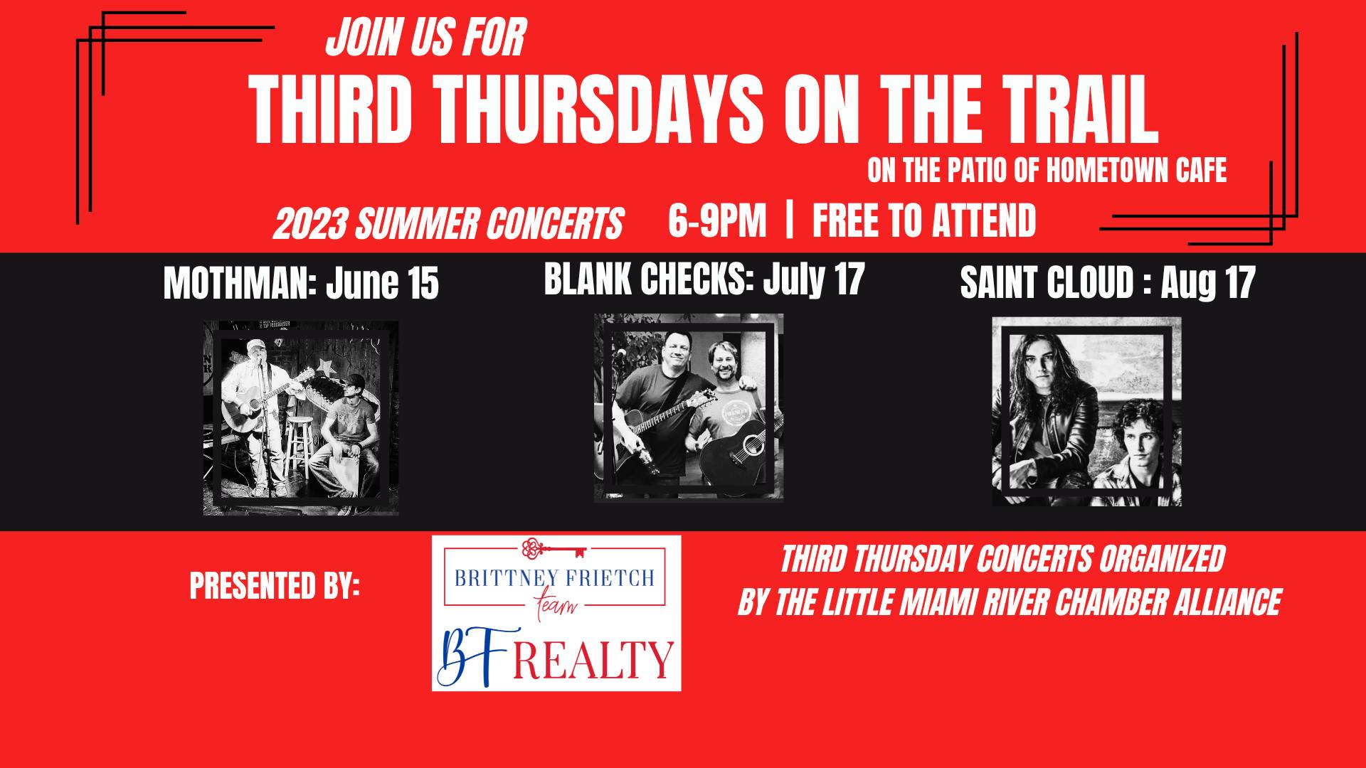 FREE Thursday evening Summer Concerts!