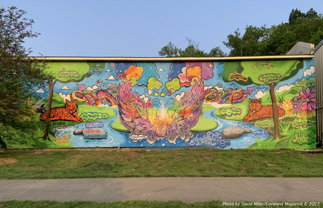 See the current Angels’ names painted on Angels by the Trail mural