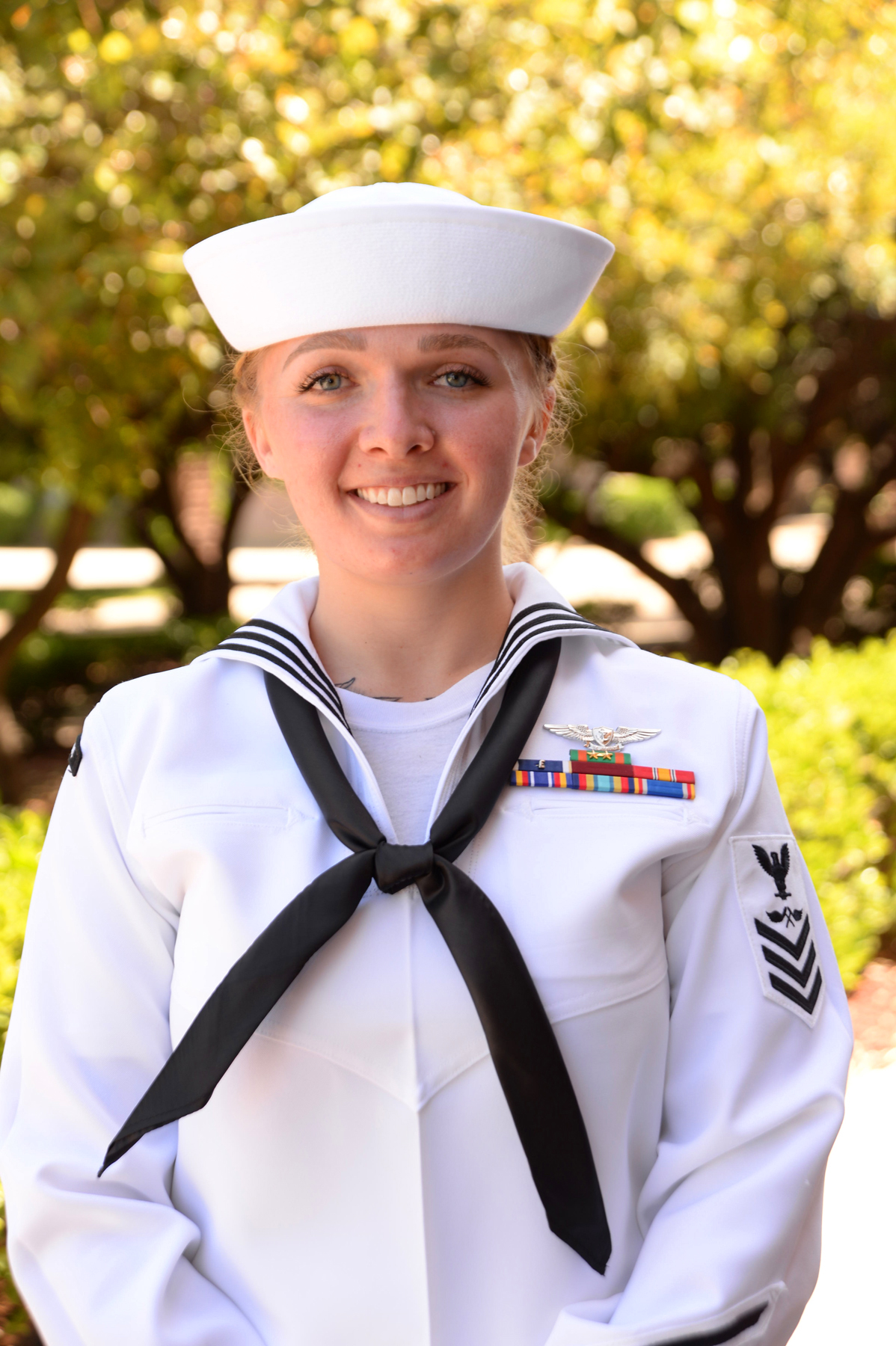 Little Miami grad Lauren Delgado serves aboard U.S. Navy’s largest master jet base
