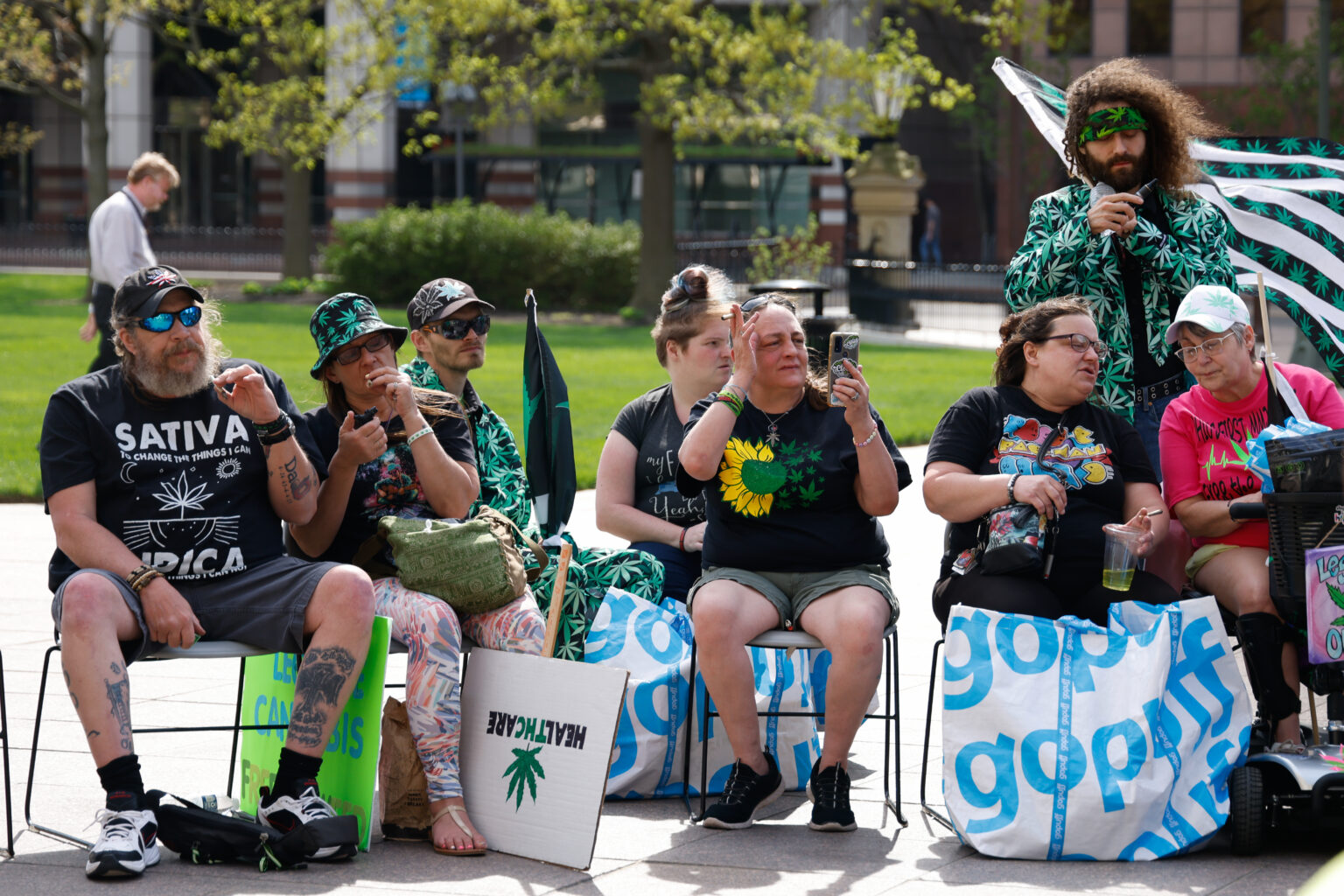 Supporters of recreational marijuana in Ohio have 10 days to collect about 700 valid signatures for ballot