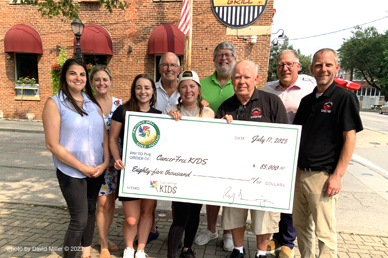 [Video] Paxton’s Grill golf outing gifts $85K to CancerFree Kids