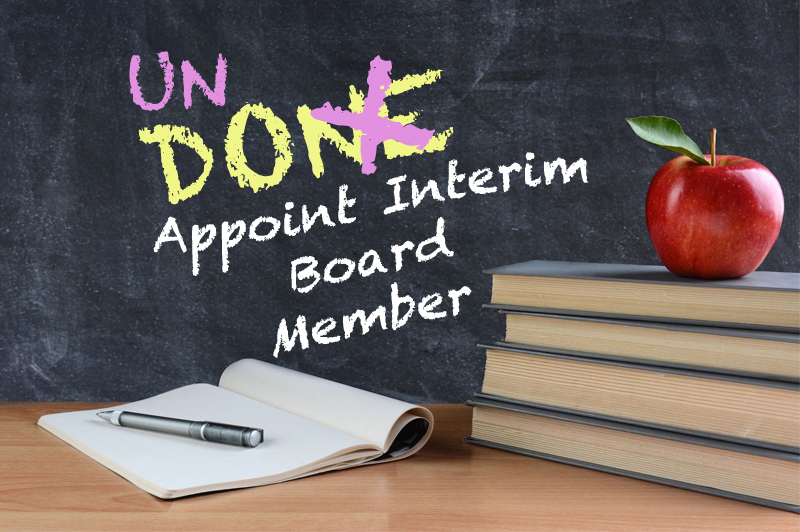 School Board calls special meeting to rescind appointment of new member