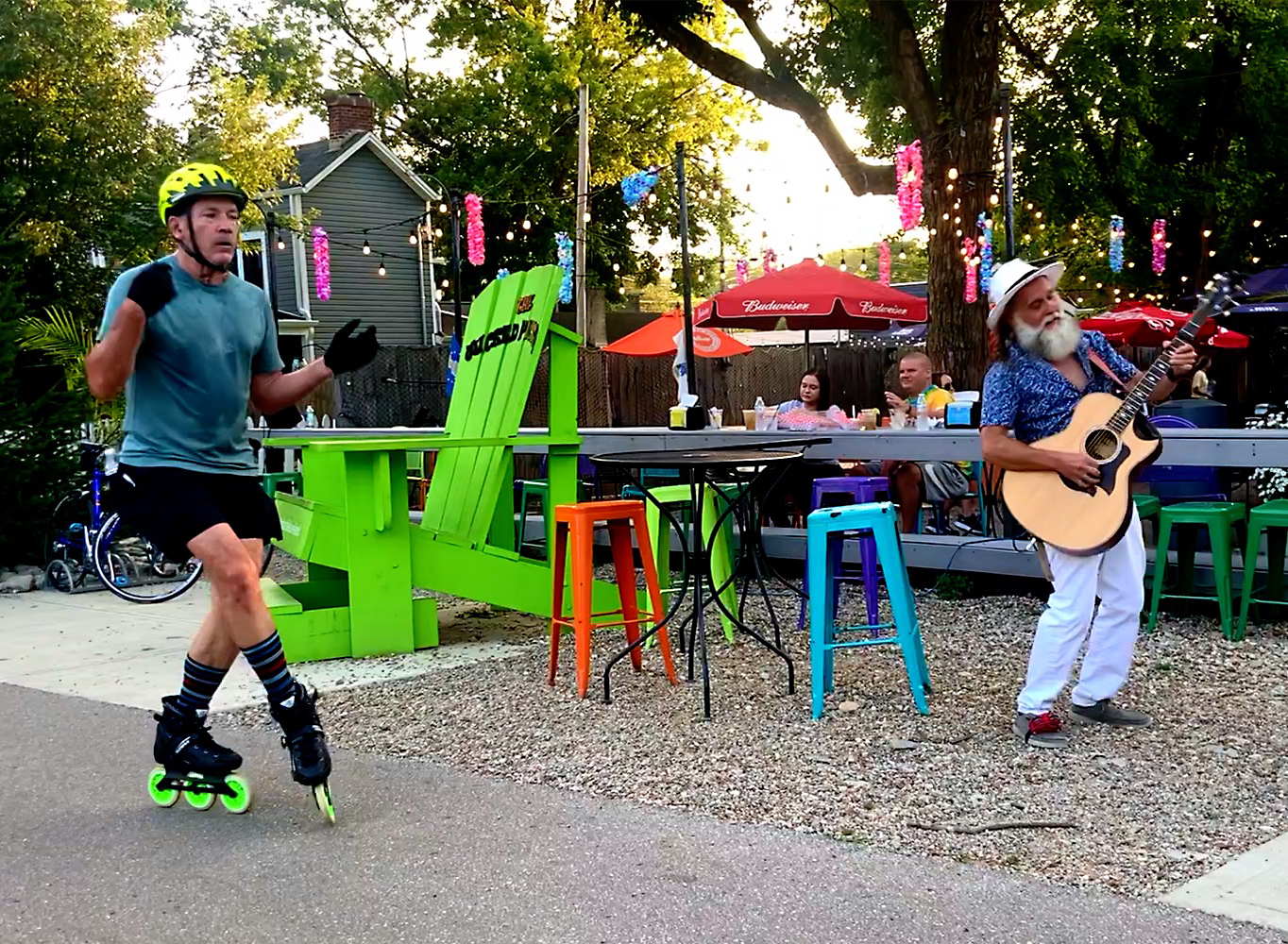 [Video] Bill Kraimer & Mike Lieser perform at the Wicked Pickle on the Loveland Bike Trail