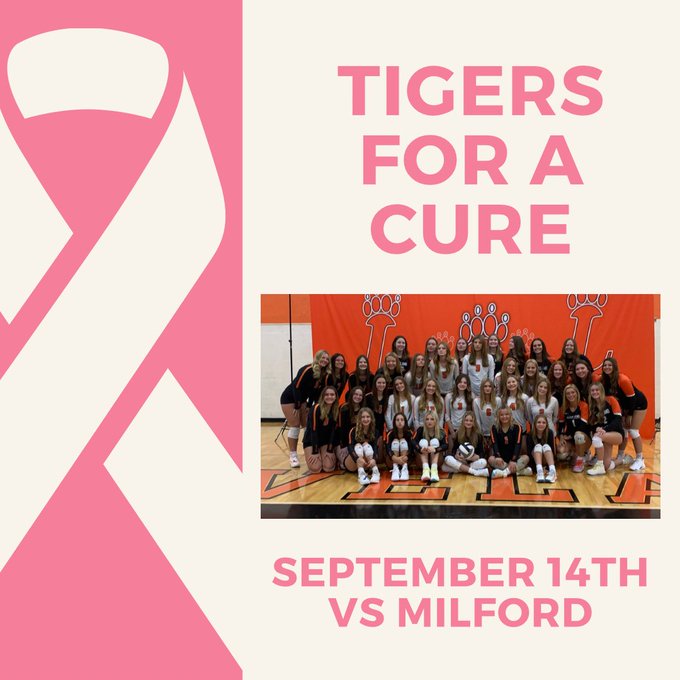 They’re going to “Pink Out” Loveland vs. Milford on September 14th!