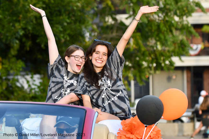 Your Loveland High School Homing Parade Highlights