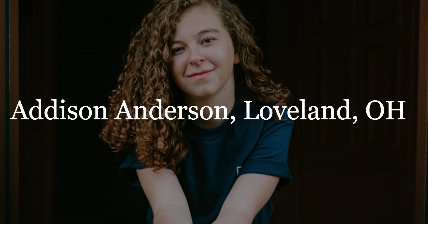 Addison Anderson completes her capstone project aimed at uplifting history