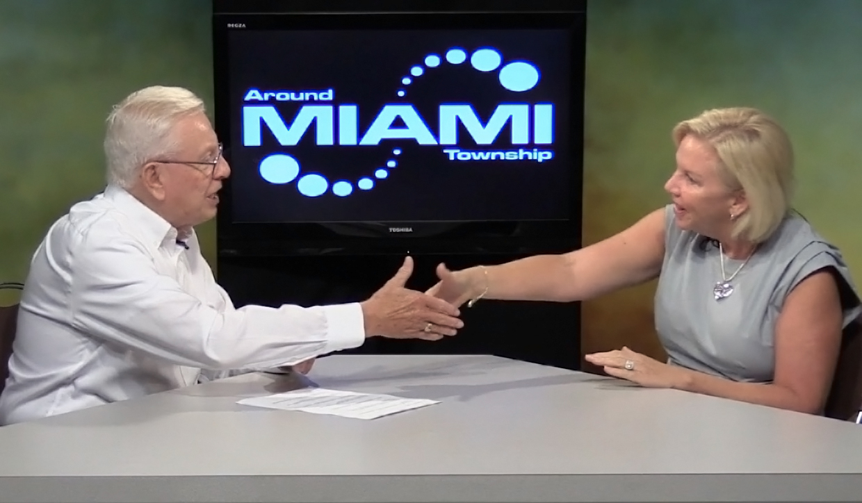 Around MIAMI Township with Eric Ferry features Chamber President CeeCee Collins