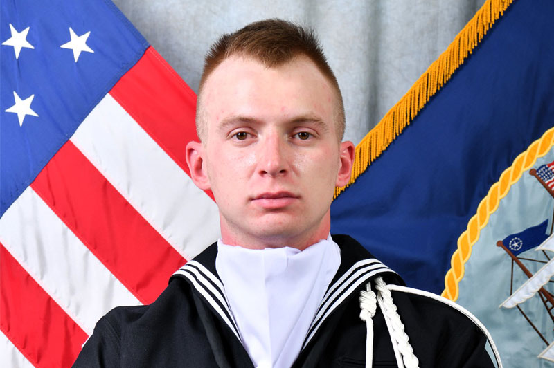 Seaman Seth Moore becomes member of elite Navy Honor Guard