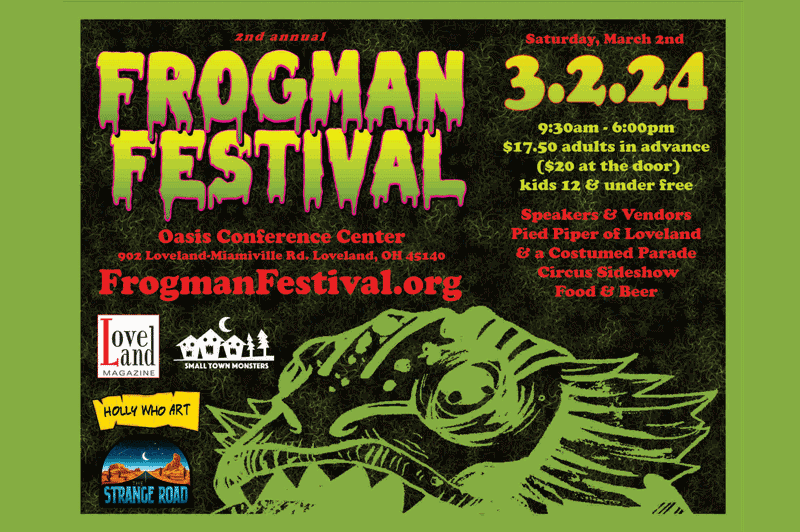[TOMORROW doors open @ 9:30 AM] 2nd annual Frogman Festival comes to Miami Township/Loveland