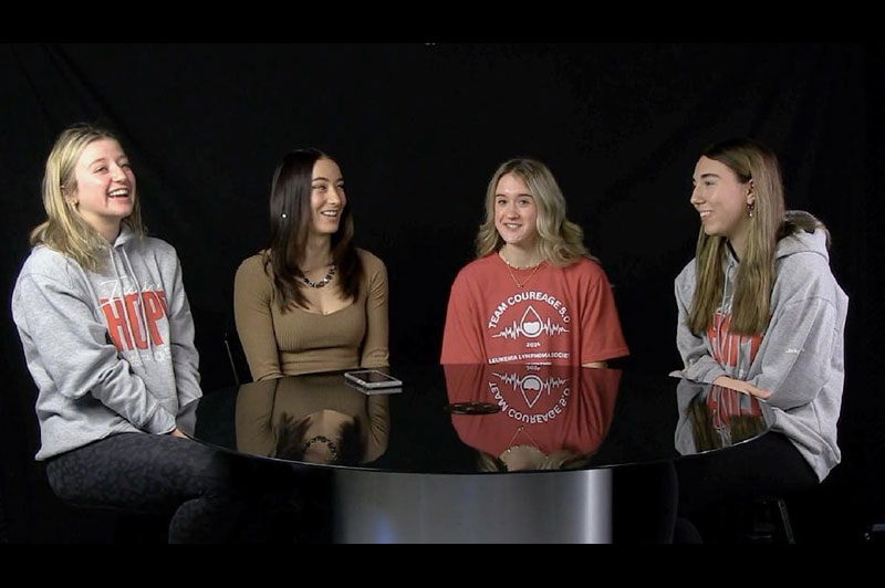 Cassie Mattia Interviews Loveland High School Trio About Team Coureage 5.0