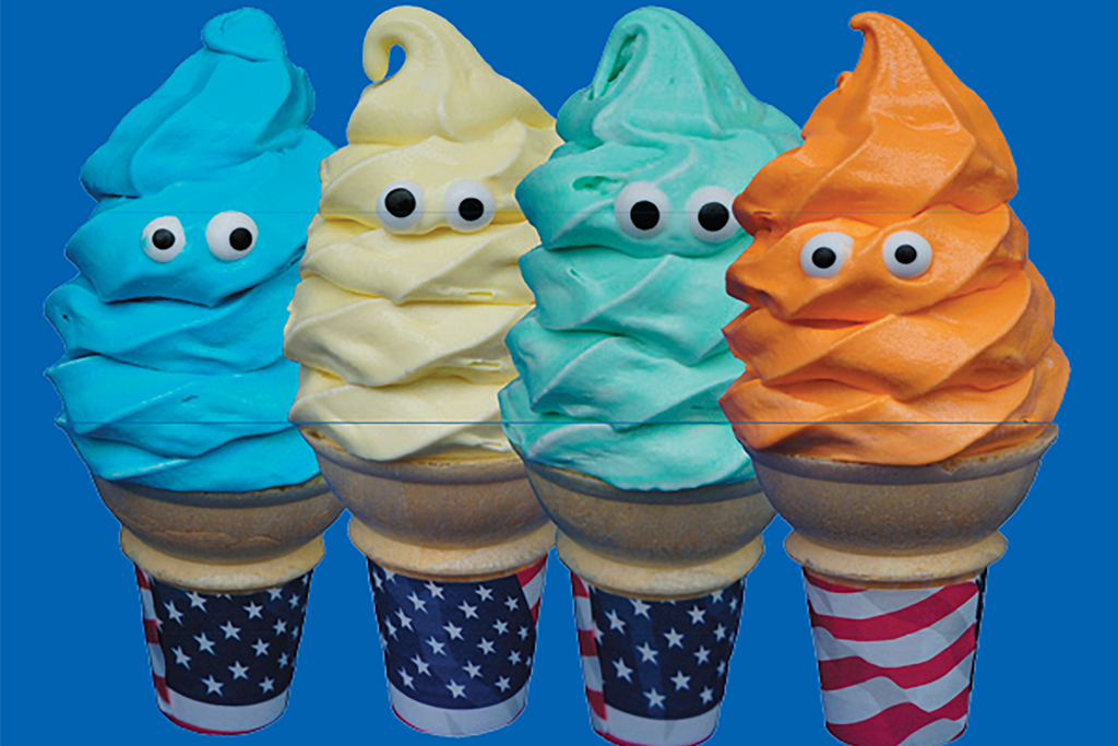 Soft Serve, Sprinkle, and Banana Boat Alert