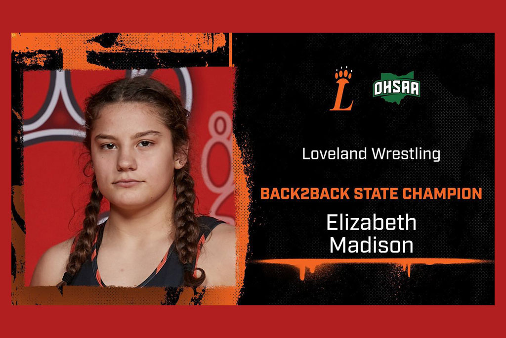 Elizabeth Madison captures 2nd straight Ohio Wrestling Title