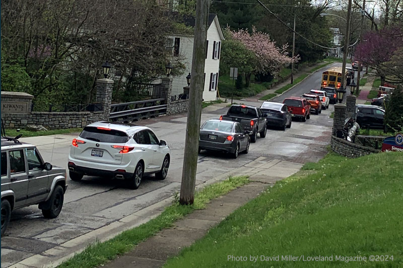 Sidewalk repair on Col. Thomas Paxton Bridge =’s Gridlock
