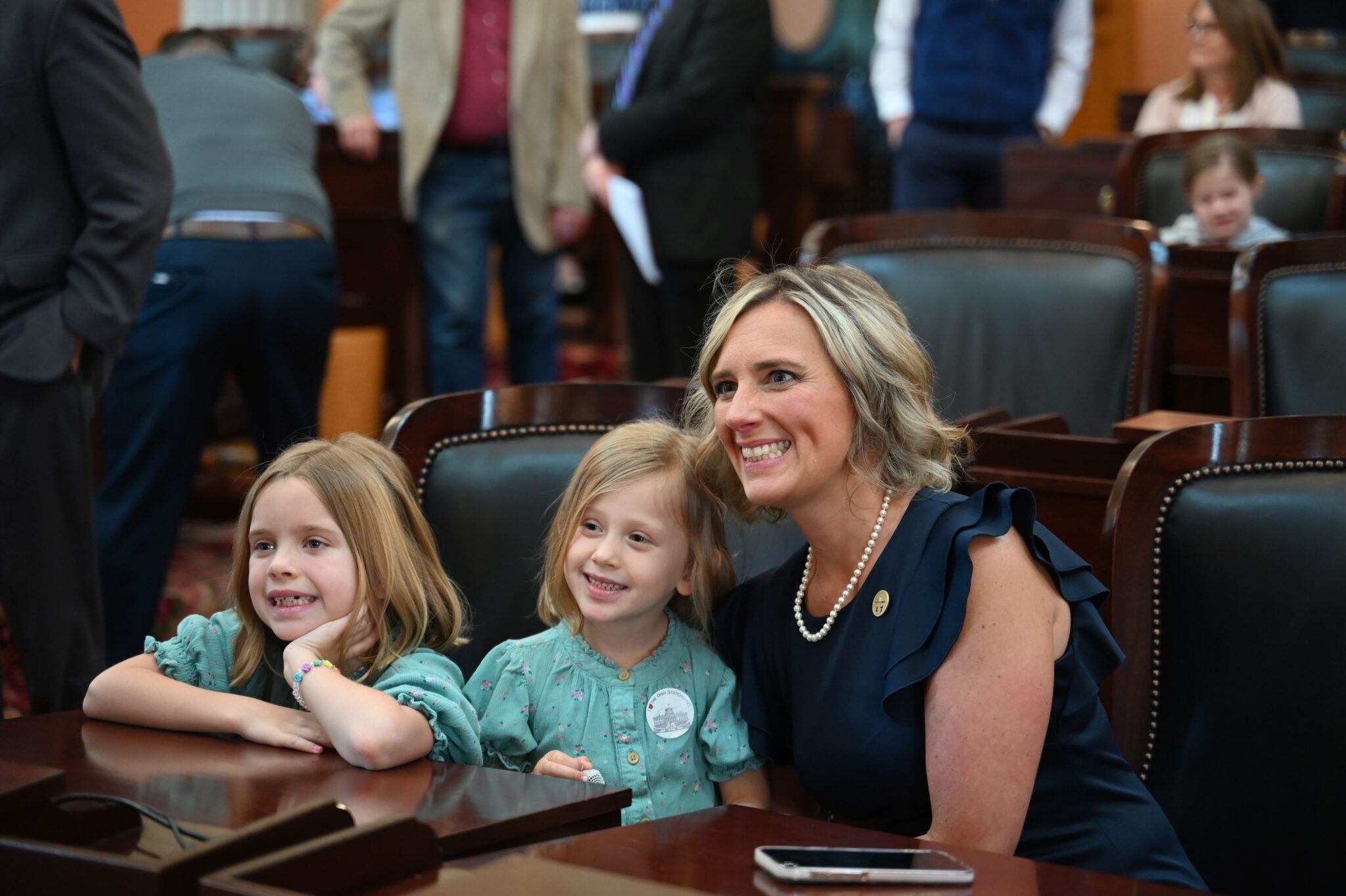 Ohio lawmakers balance motherhood and legislative duties