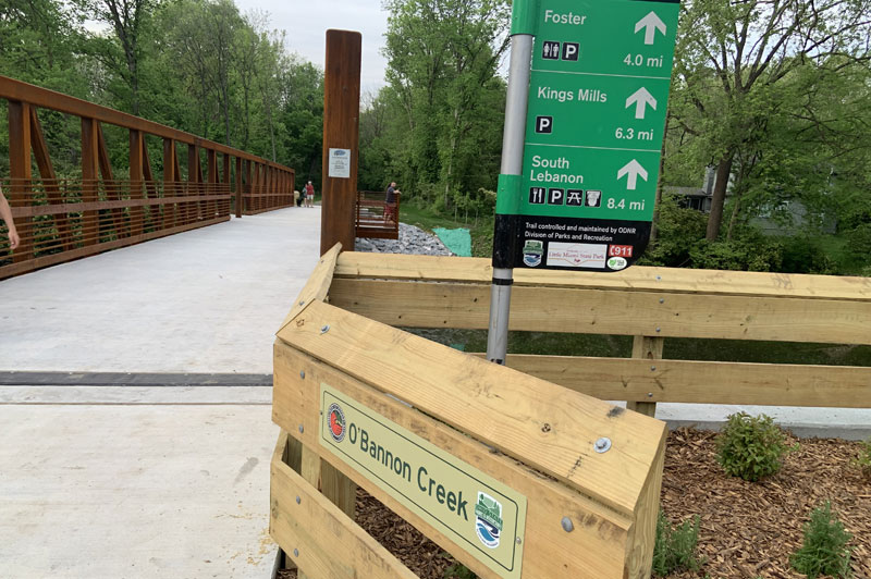 Loveland Bike Trail: O’Bannon Creek bridge ribbon cutting May 22