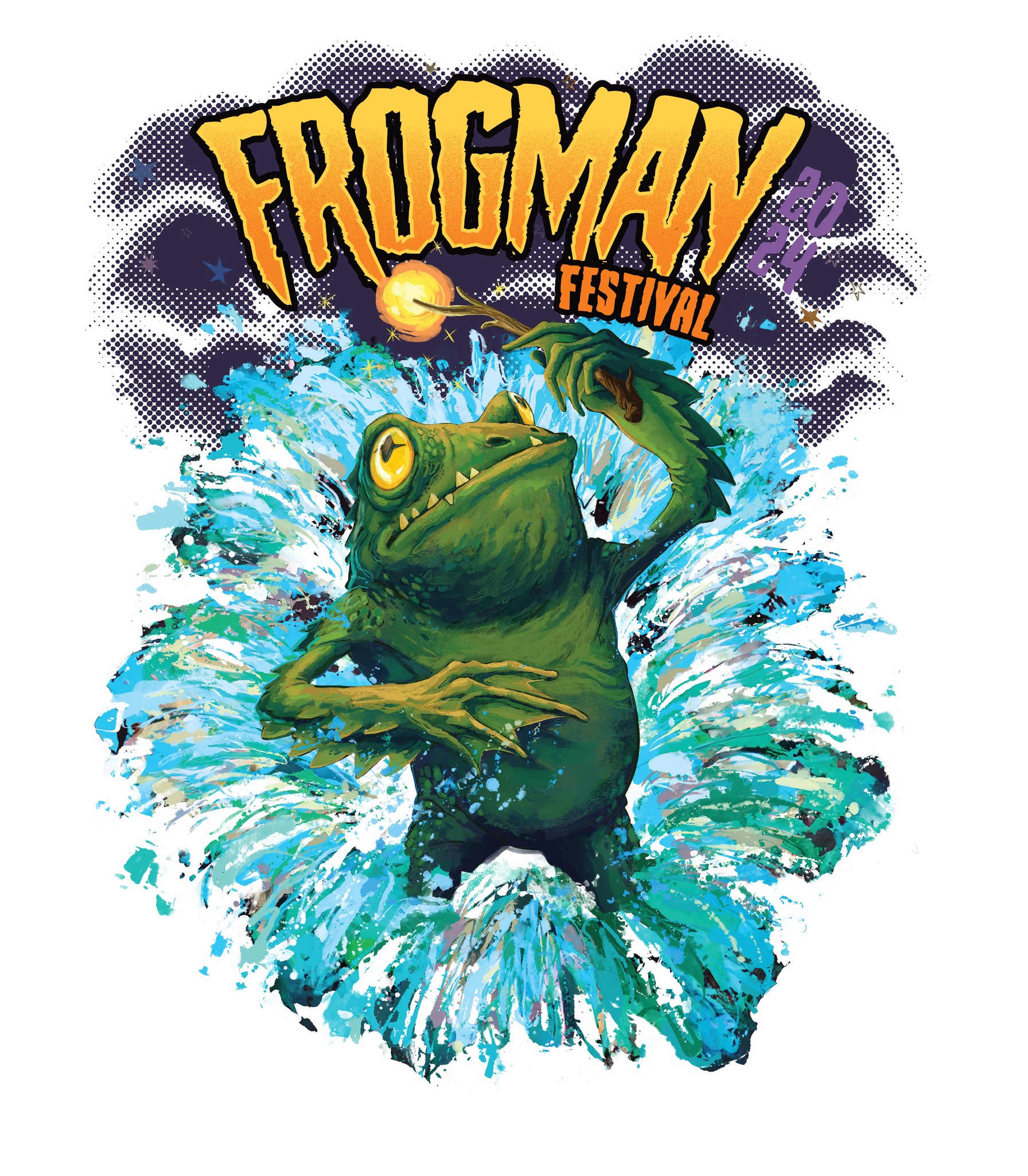 Mark your calendar for the 3rd annual Official Frogman Festival