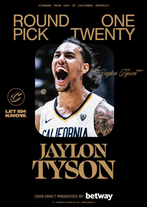 The Cavaliers Draft Jaylon Tyson and Welcome New Head Coach Kenny Atkinson