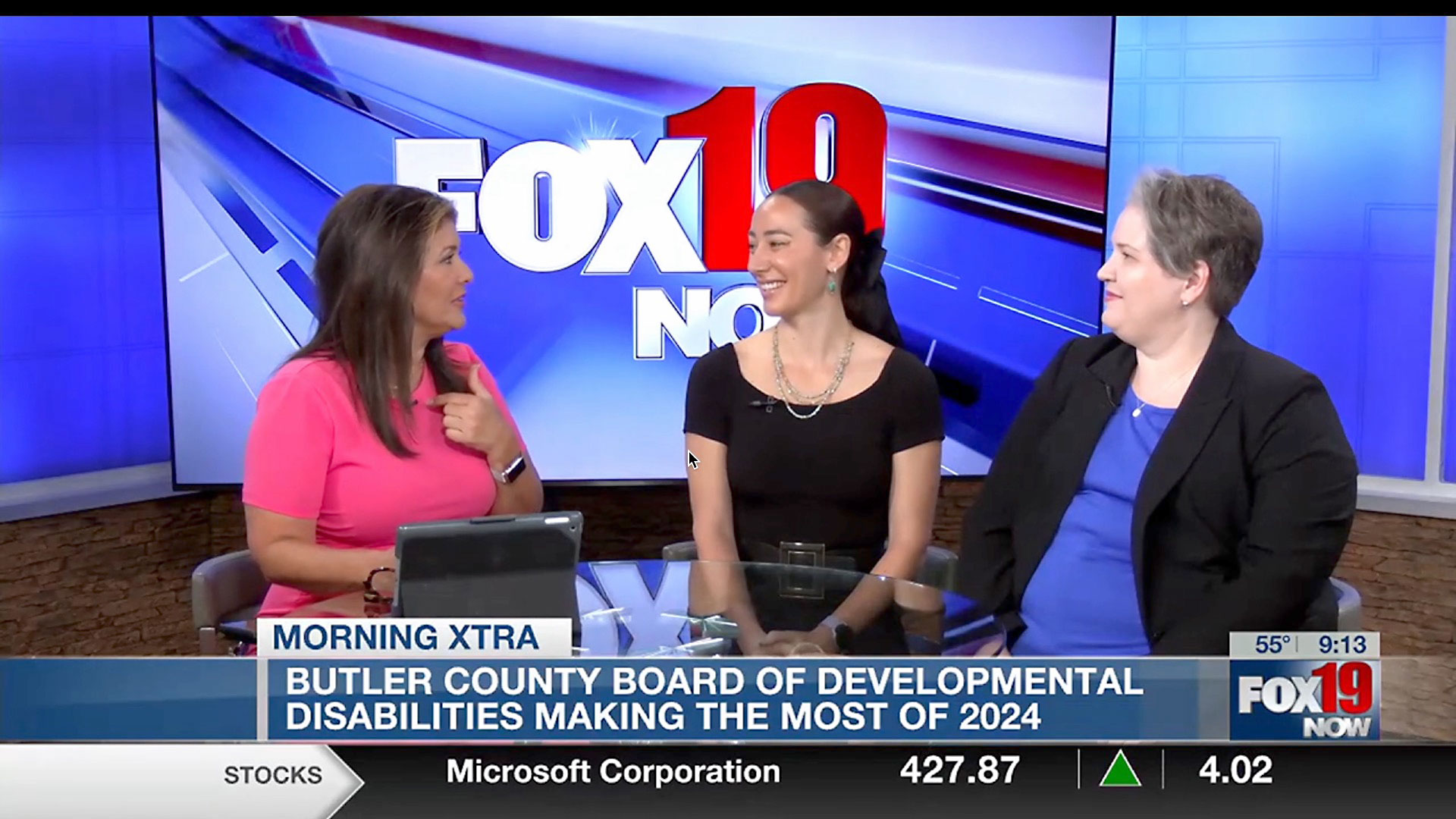 Cassie Mattia interviewed by Julie O’Neill on Fox 19
