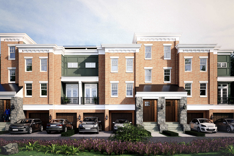 Six, three-story apartments proposed adjacent to Nisbet Park on Loveland Bike Trail
