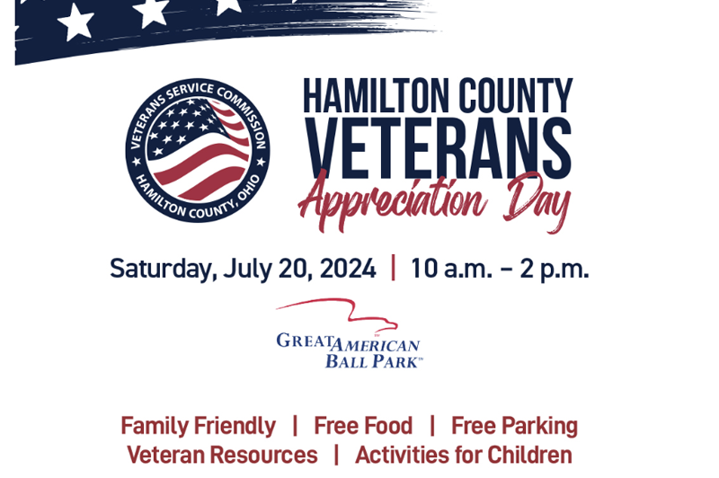 FREE Hamilton County Veterans Appreciation Day at Great American Ballpark