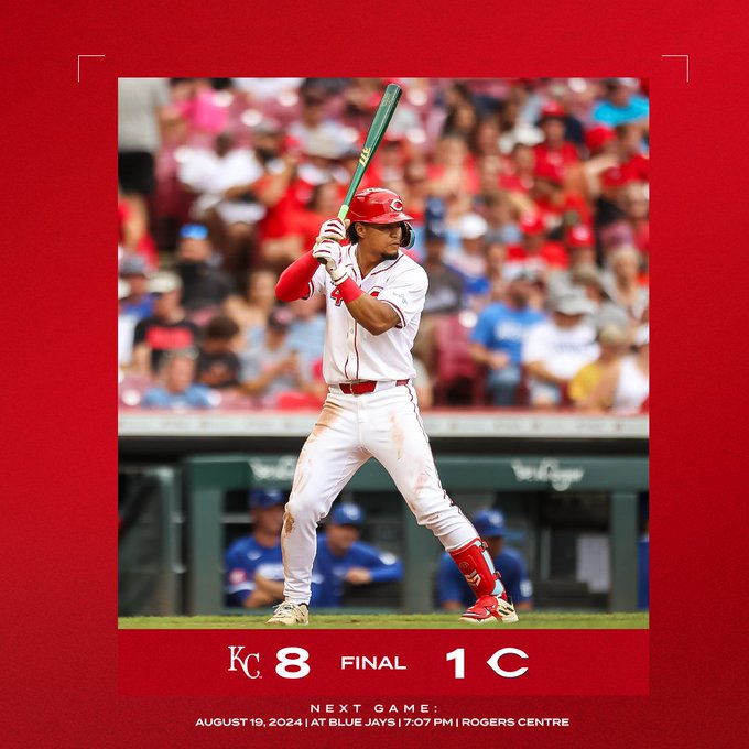 Royal Sweep: Kansas City Crushes the Redlegs