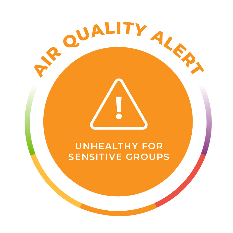 Air Quality Alert has been declared for Wednesday, Sep 11