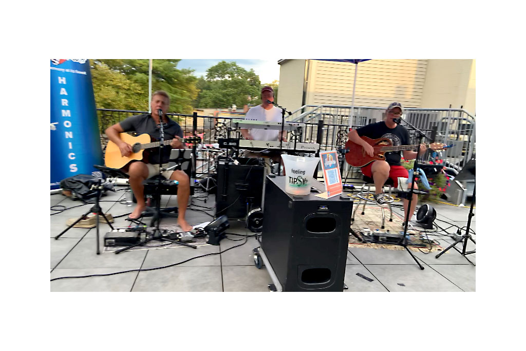 Harmonics entertained on the rooftop of Bishop’s Quarter