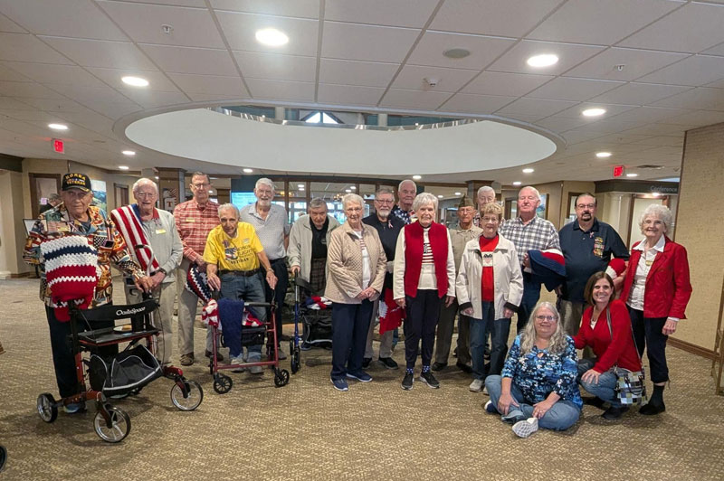 Deerfield Springs Retirement Resort celebrates their Veterans