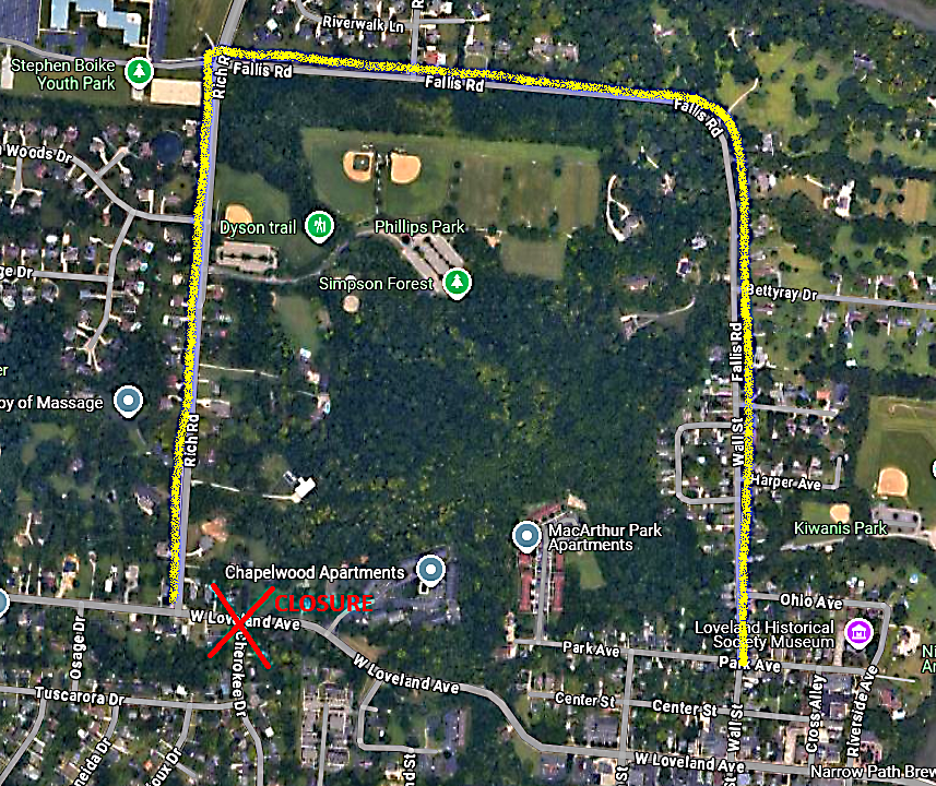 West Loveland Avenue closure postponed indefinitely