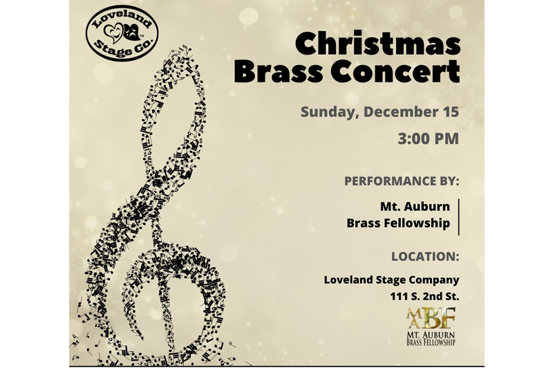 Festive Christmas Brass Concert at Loveland Stage Company