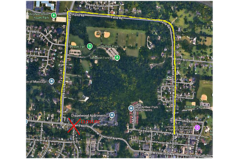 [Gridlock Alert] West Loveland will be closed at Cherokee Drive Jan. 7 through 9