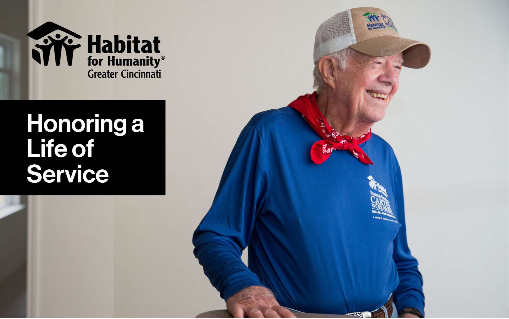 Honoring the life of President Carter on Friday, January 17