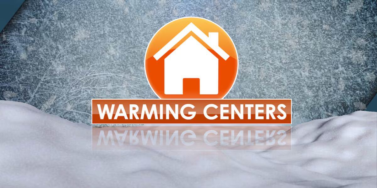 Where are warming centers in Warren County and Hamilton County?