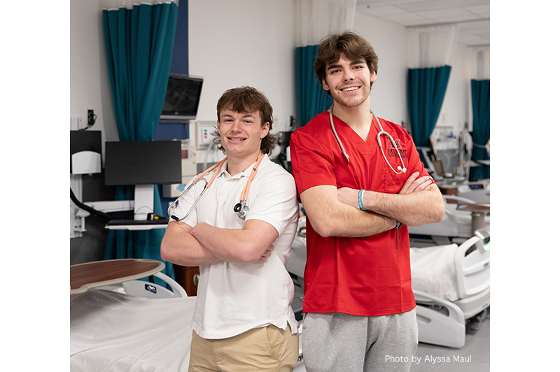 Loveland grad Reed Stewart among two Miami University Nursing students credited with helping save life of faculty member