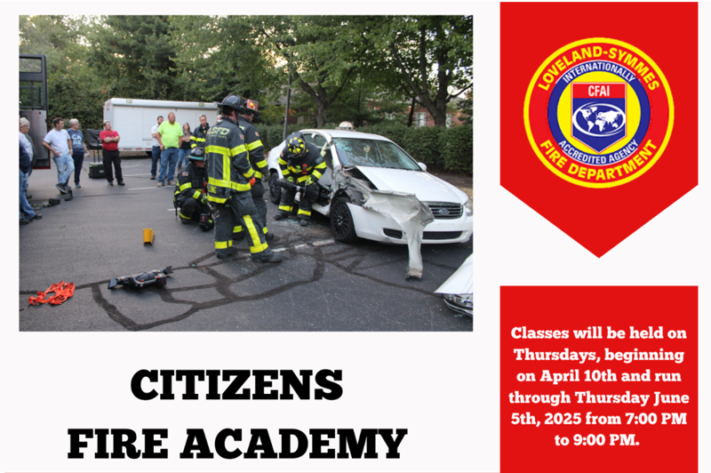 Sign up for Symmes and Loveland Citizen Fire Academy