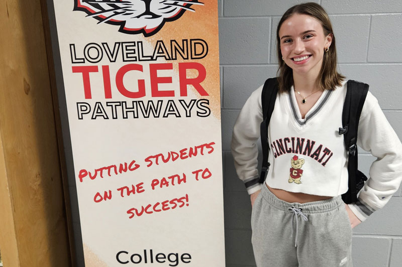 Lillianne Fehrenbach earnsspot in UC’s Hoffman Honors Scholars Program