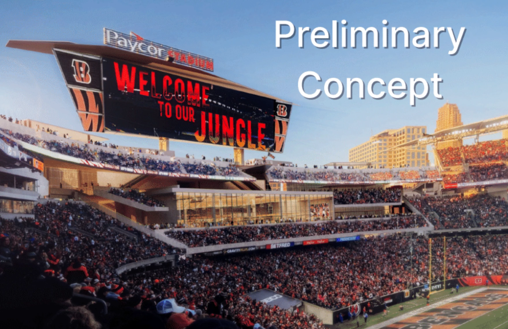 Bengals and Hamilton County seek $350M from Ohio for Paycor Stadium renovations
