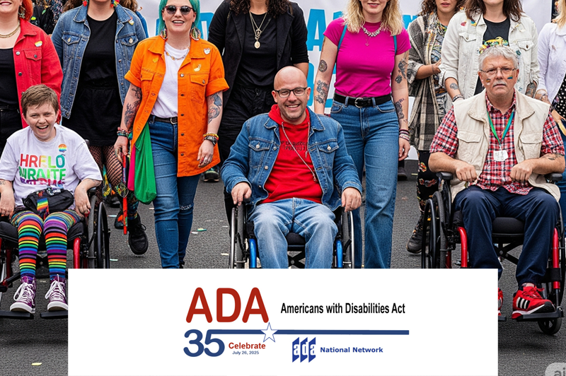 Celebrate Disability Pride and the 35th ADA Anniversary